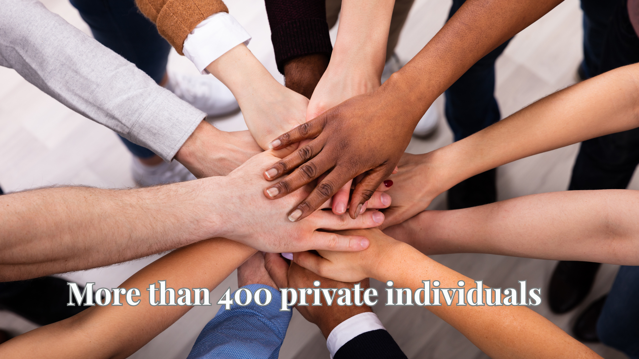 Positive Aviation thanks more than 400 private individuals